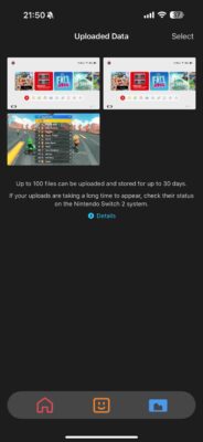 Switch 2 a screenshot