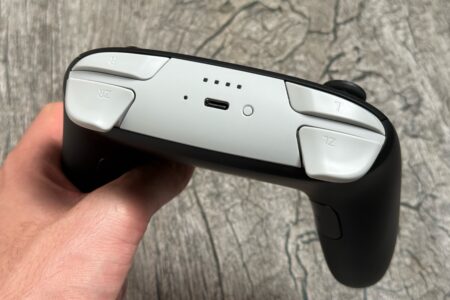 Horní tlačítka na Nintendo Pro Controller 2