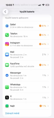 iPhone Air baterie