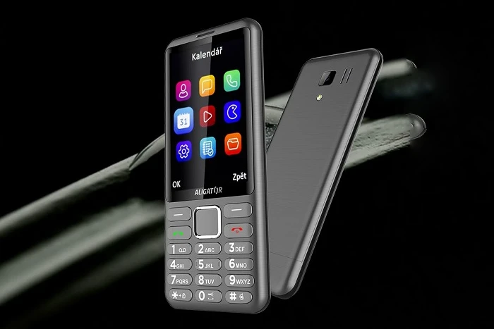 Tlačítkový telefon Aligator D950