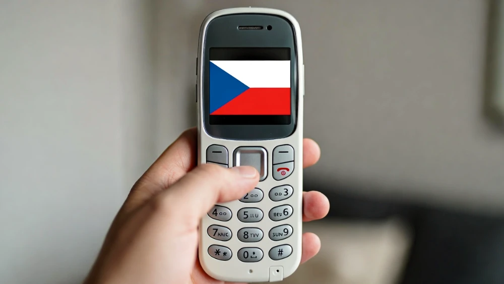 Tlačítkové telefony, data o prodejích v Česku 2025
