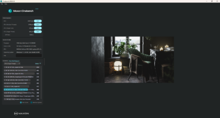 Lenovo LOQ 15IRX10 Cinebench