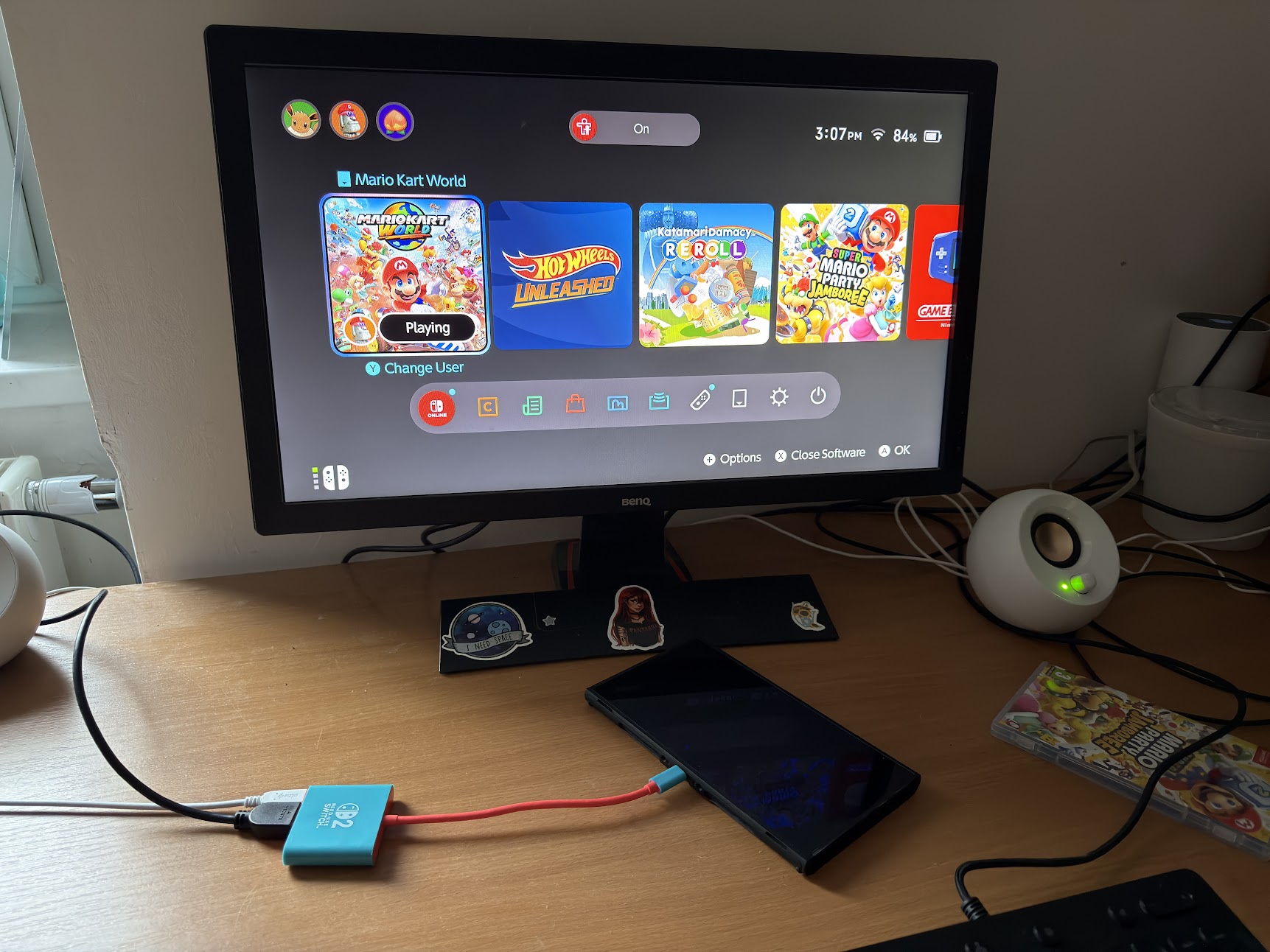 Nintendo Switch 2 neoriginální dock