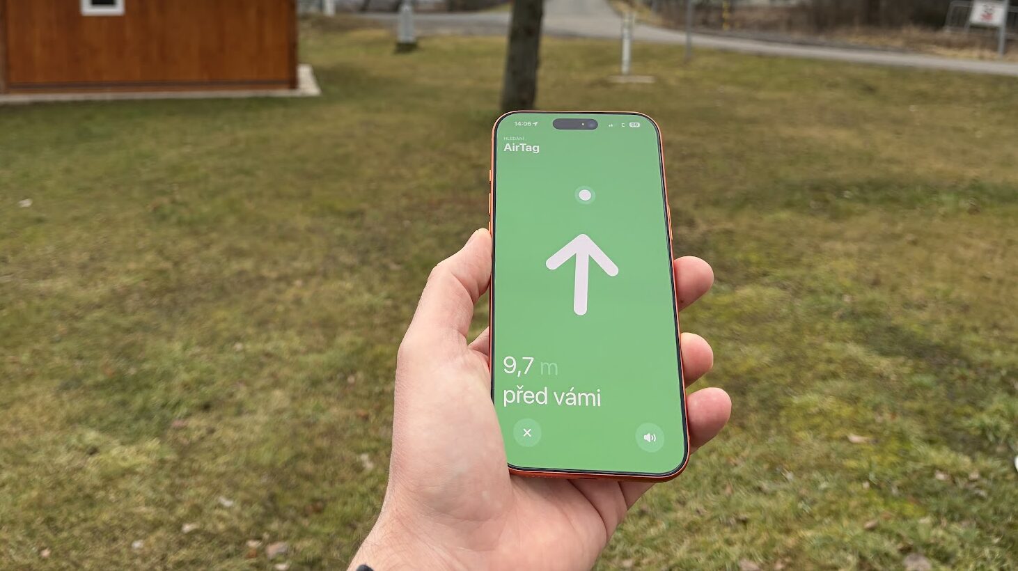 AirTag 2 místní hledání