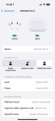 Jak zjistit verzi firmware AirPods