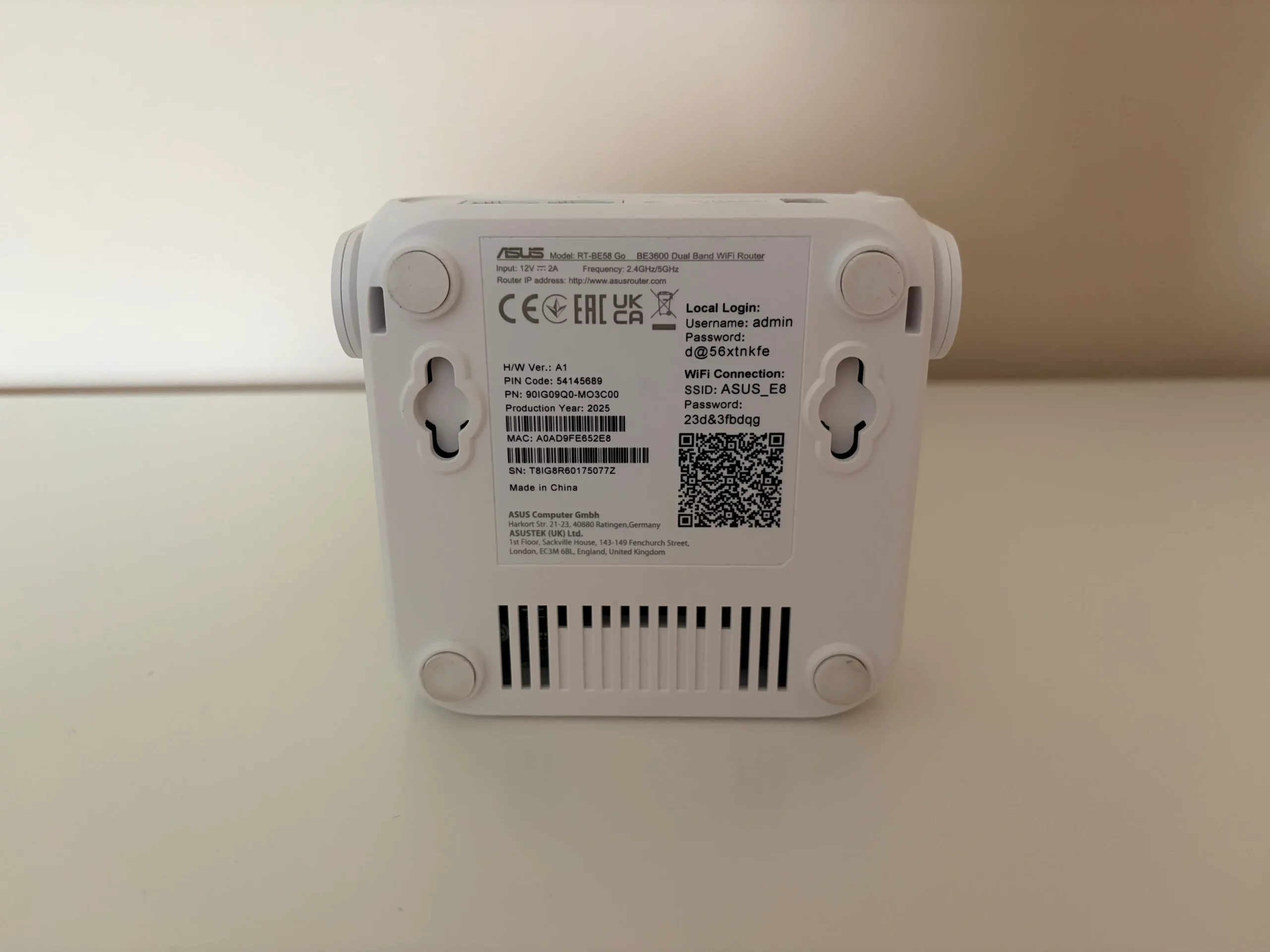 Asus RT-BE58 Go