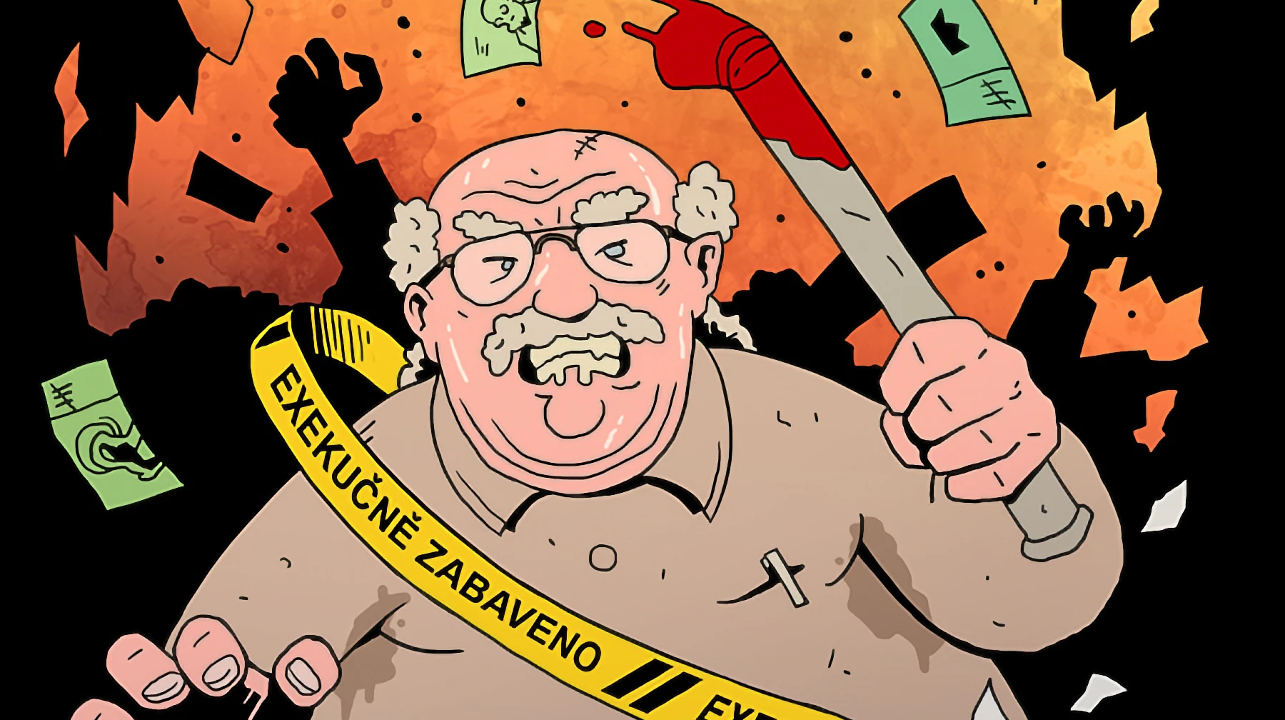 Ukázka ze hry Život není krásný: Poslední exekuce