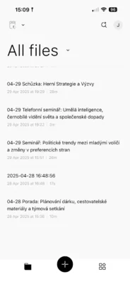 plaud note pro zápisky